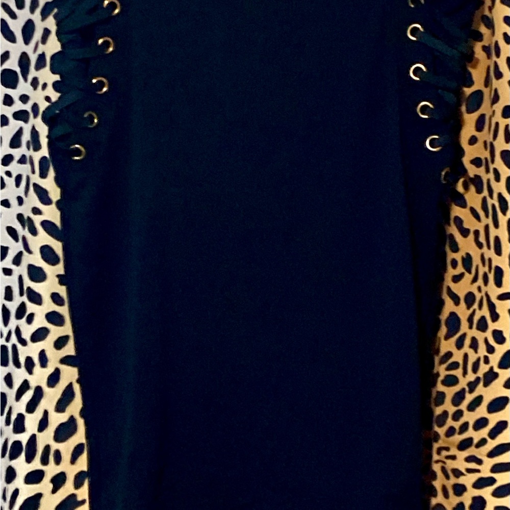 Love Nation Black Midi Skirt